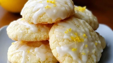 Zesty Lemon Meltaway Cookies
