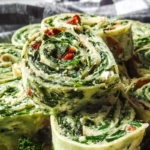 Classic Spinach Dip Pinwheels