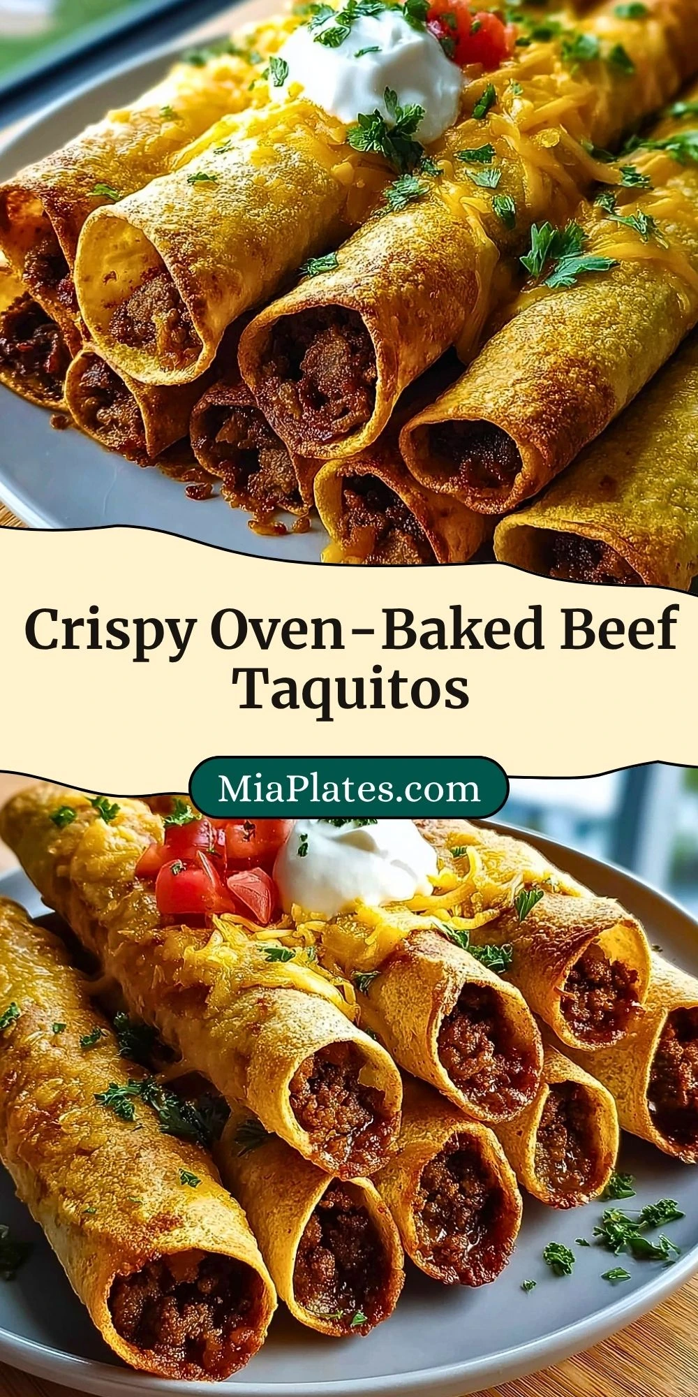 Crispy Oven-Baked Beef Taquitos (3)