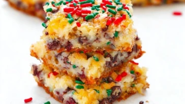 Holiday Seven Layer Bars