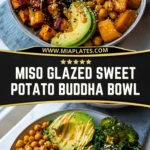 Miso Glazed Sweet Potato Buddha Bowl (2)