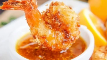 Coconut Shrimp with Orange