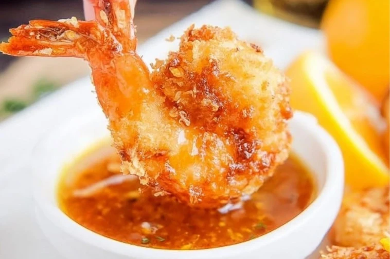 Coconut Shrimp with Orange