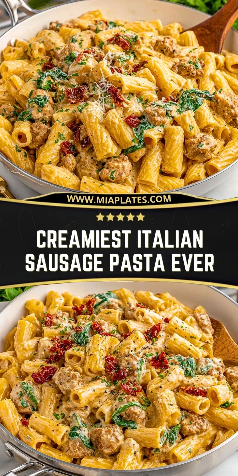Creamiest Italian Sausage Pasta Ever (2)