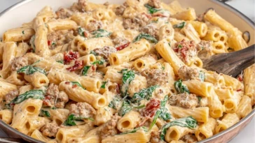 Creamiest Italian Sausage Pasta Ever