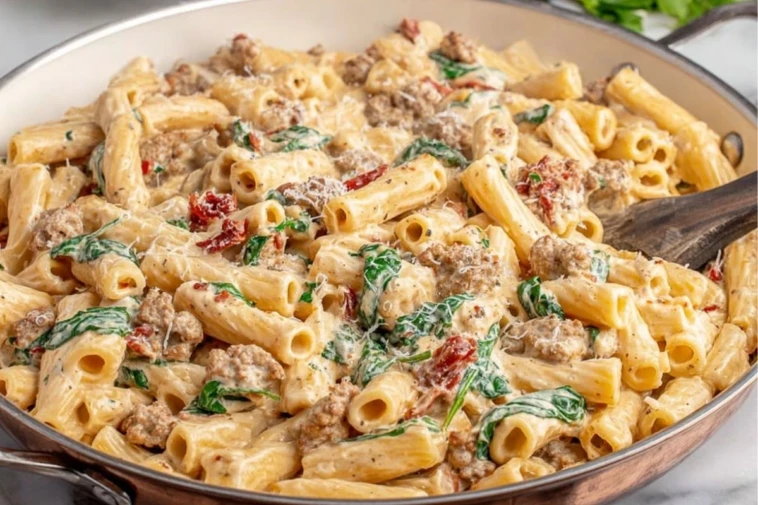 Creamiest Italian Sausage Pasta Ever