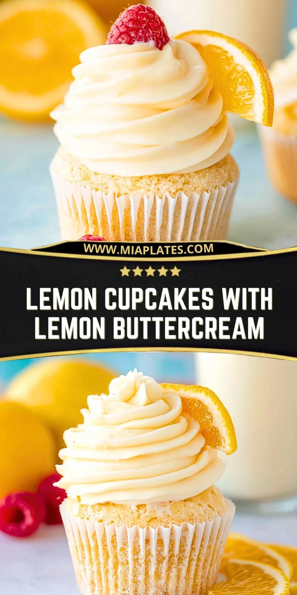 Lemon Cupcakes with Lemon Buttercream (2)