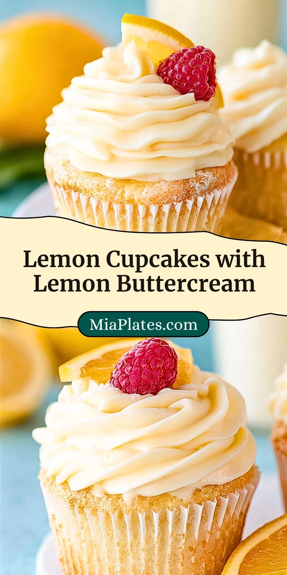 Lemon Cupcakes with Lemon Buttercream (3)