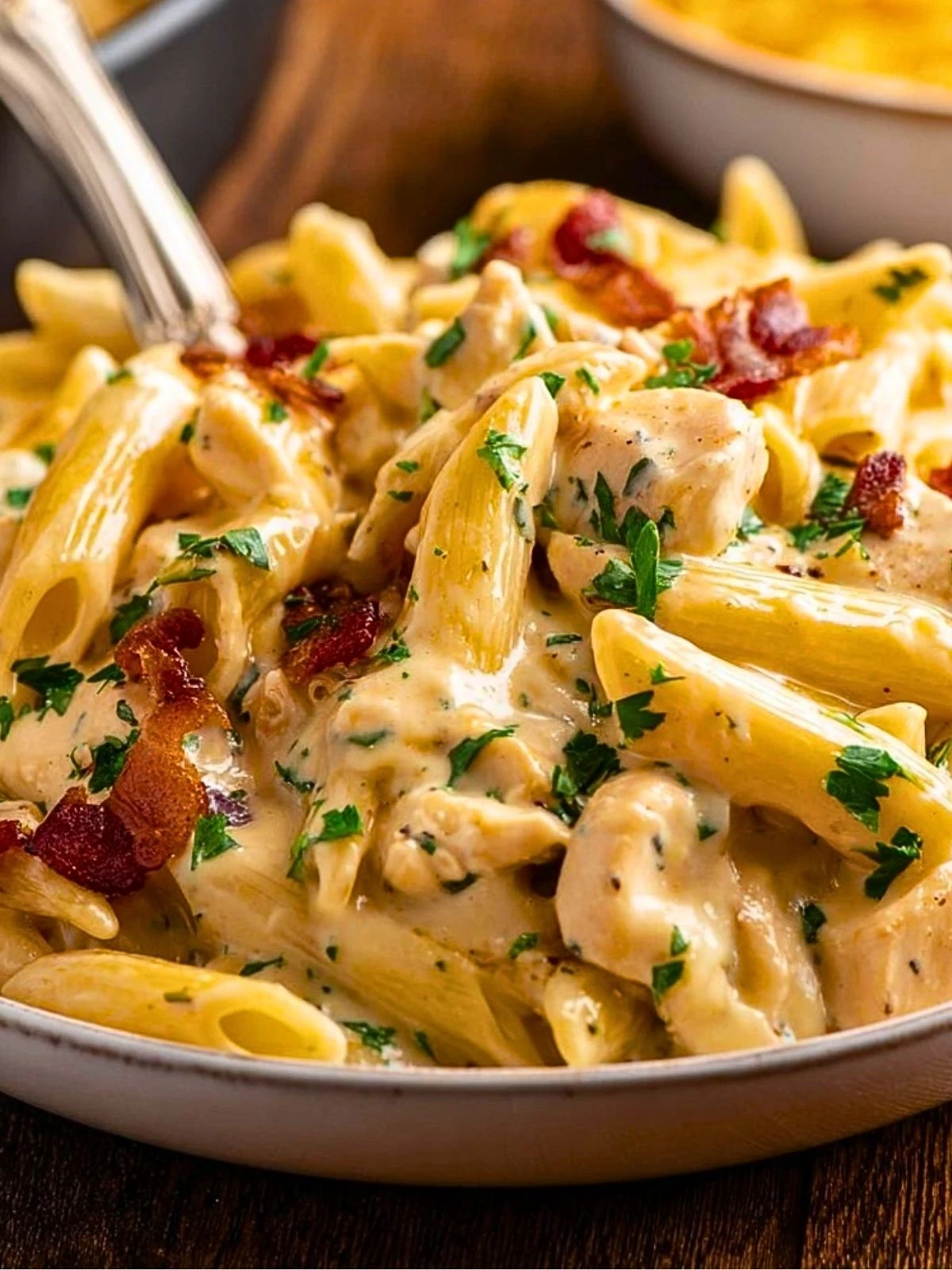 Crack Chicken Penne One Pot Pasta (1)