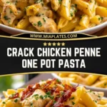 Crack Chicken Penne One Pot Pasta (2)