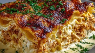 Chicken Lasagna Bake