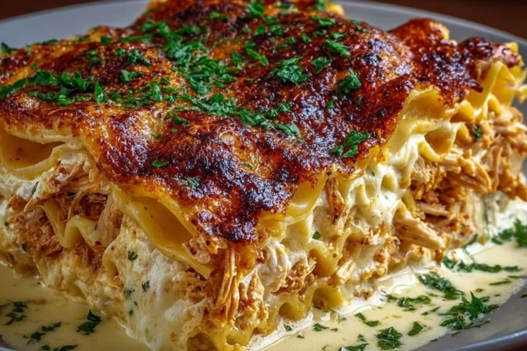 Chicken Lasagna Bake