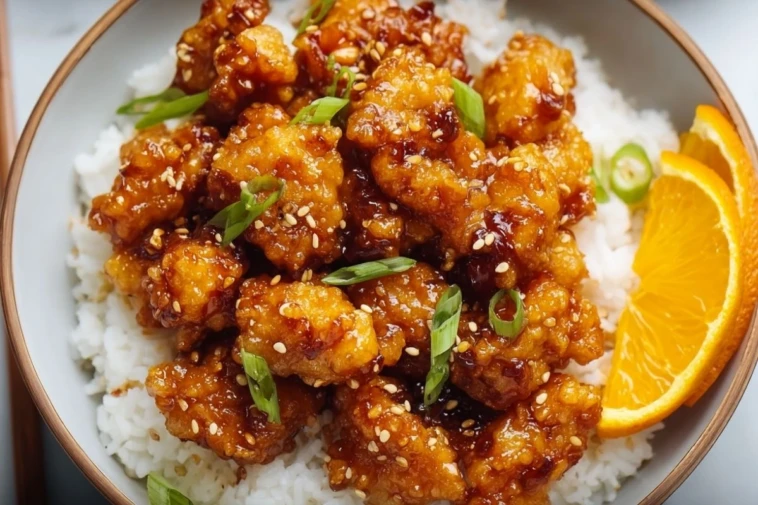 Easy Crispy Orange Chicken