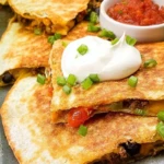 Sheet Pan Tex-Mex Quesadillas