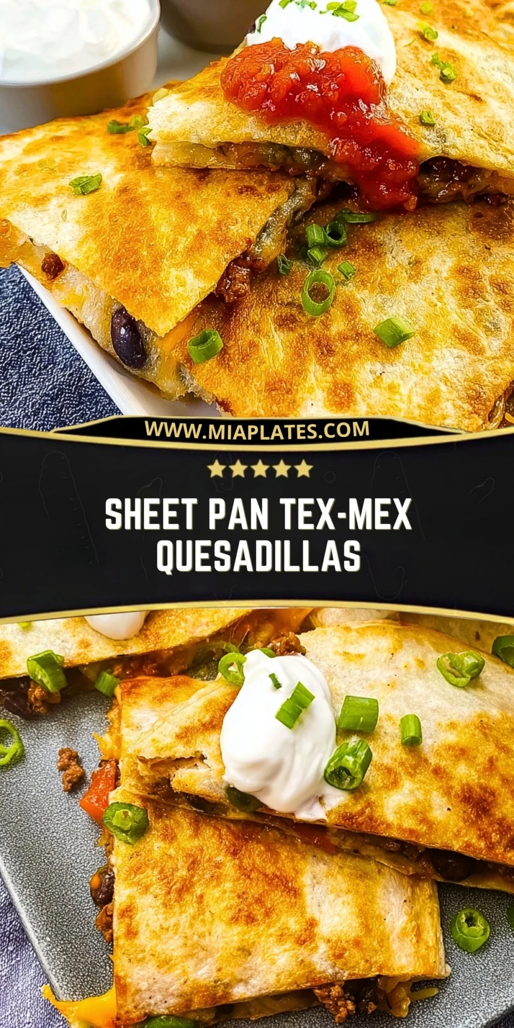 Sheet Pan Tex-Mex Quesadillas (2)