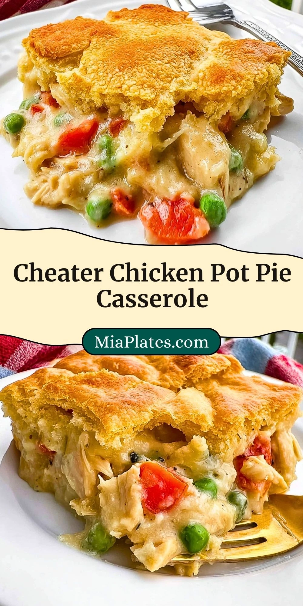 Cheater Chicken Pot Pie Casserole (3)