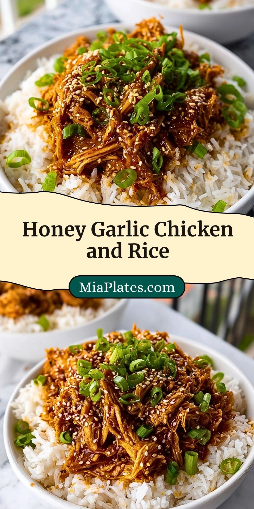 Honey Garlic Chicken and Rice (3)