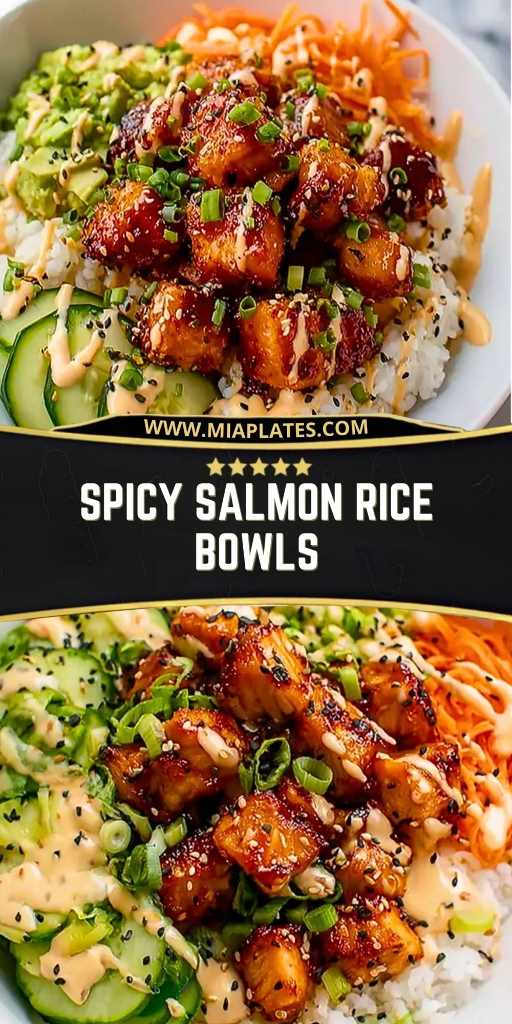 Spicy Salmon Rice Bowls (2)
