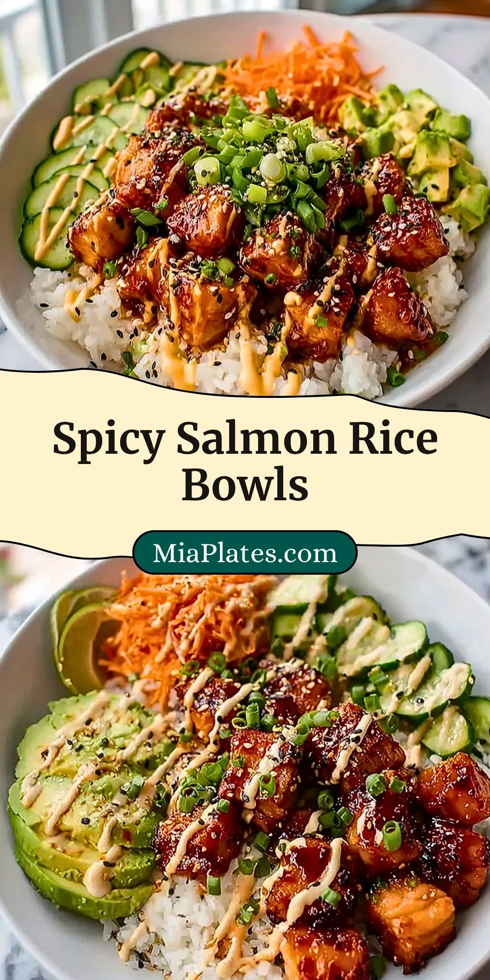 Spicy Salmon Rice Bowls (3)