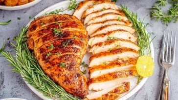 Juicy Baked Turkey Breast