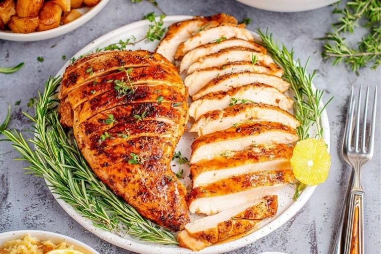 Juicy Baked Turkey Breast