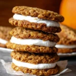 Pumpkin Oatmeal Cream Pies