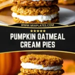Pumpkin Oatmeal Cream Pies (2)