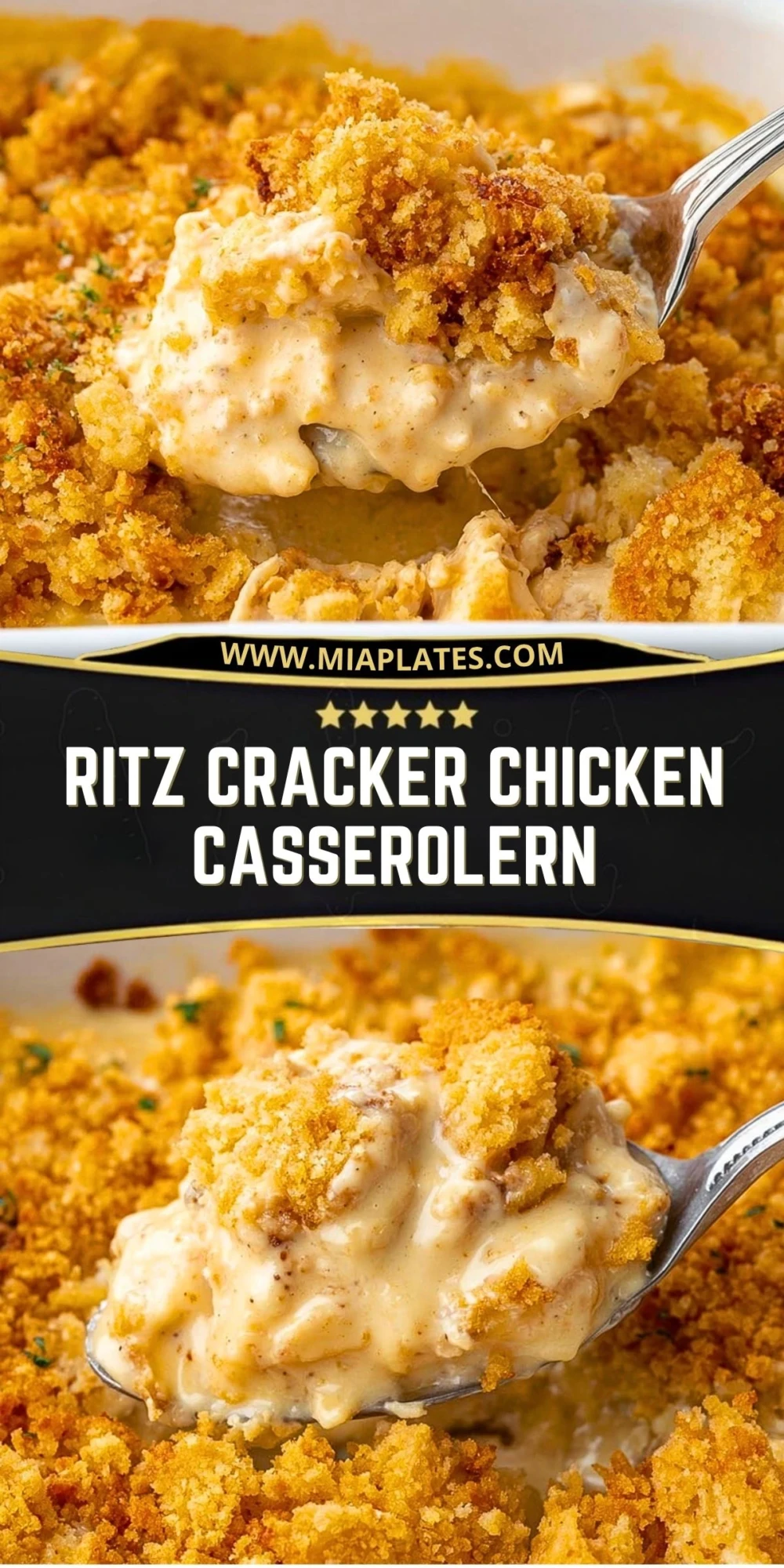 Ritz Cracker Chicken Casserolern (2)