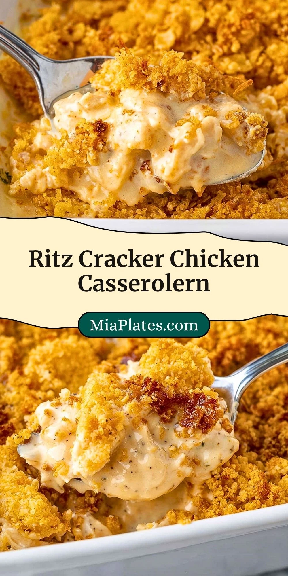 Ritz Cracker Chicken Casserolern (3)