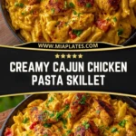 Creamy Cajun Chicken Pasta Skillet (2)