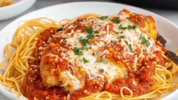Crock Pot Chicken Parmesan