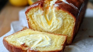 Delicious Lemon Cream Cheese Bread