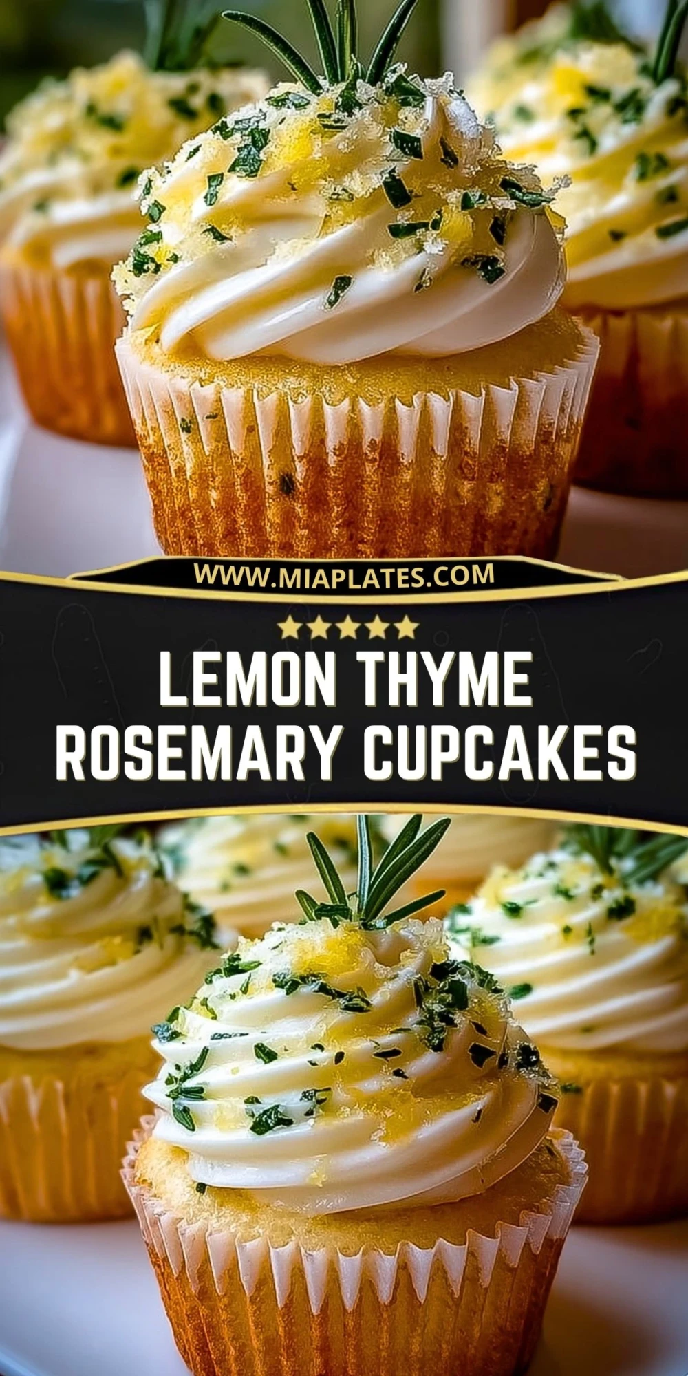 Lemon Thyme Rosemary Cupcakes (1)