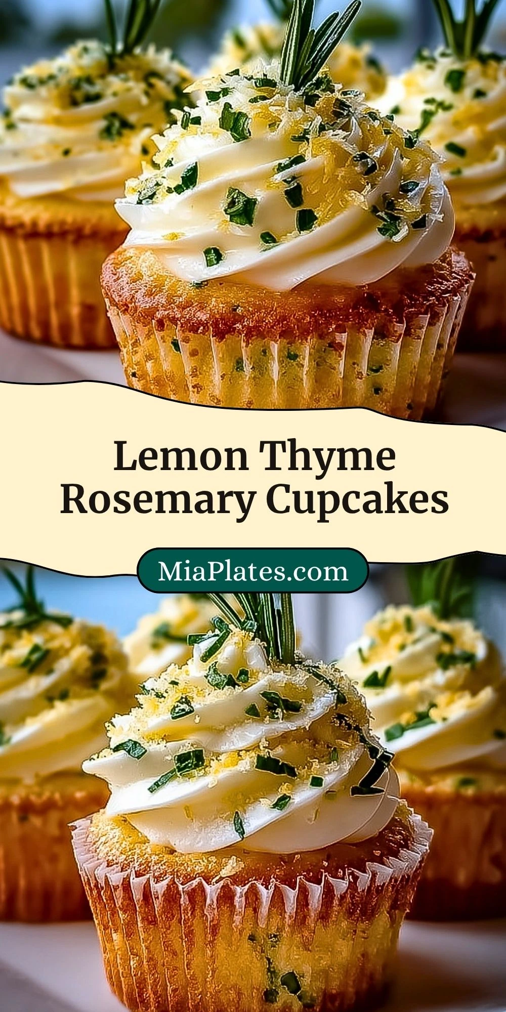 Lemon Thyme Rosemary Cupcakes (2)