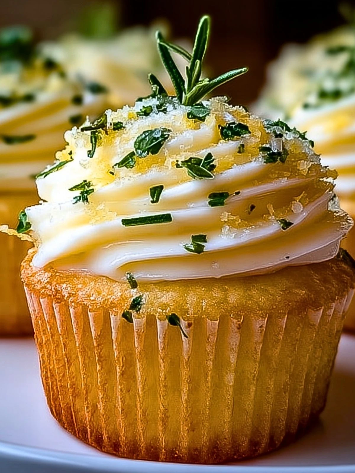 Lemon Thyme Rosemary Cupcakes (3)