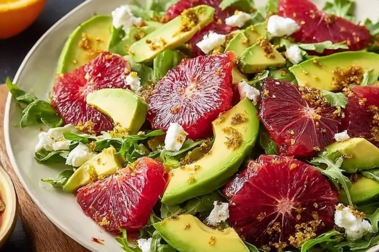 Blood Orange Avocado Salad
