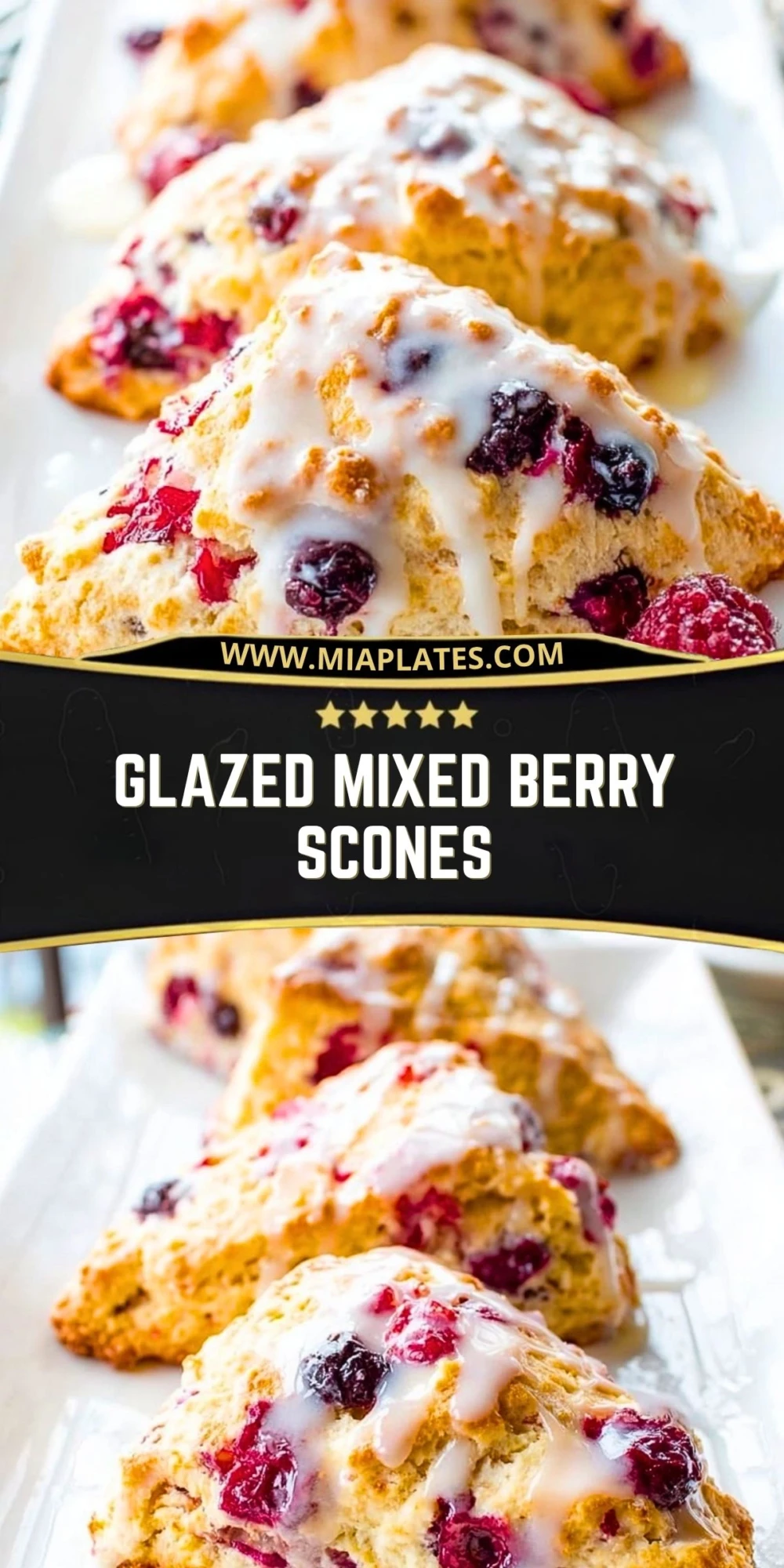 Glazed Mixed Berry Scones (2)