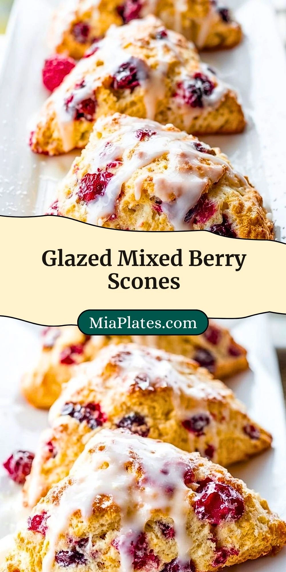 Glazed Mixed Berry Scones (3)