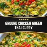 Ground Chicken Green Thai Curry (2)