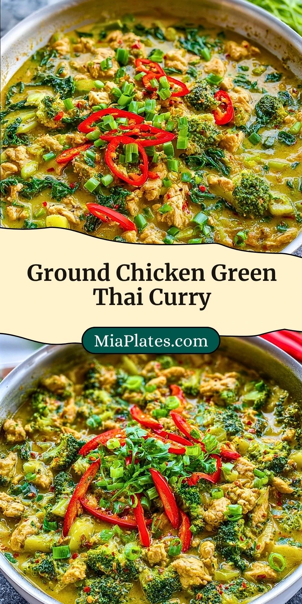 Ground Chicken Green Thai Curry (3)