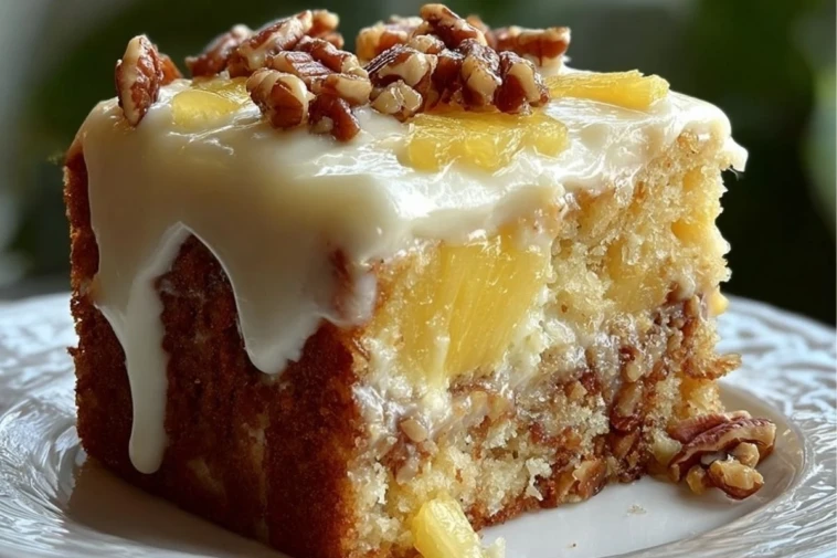 Hawaiian Pineapple Cake
