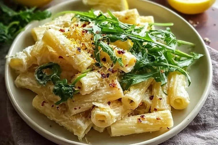 Stanley Tucci's Creamy Lemon Ricotta Pasta with Arugula