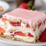 Strawberry Eclair Cake