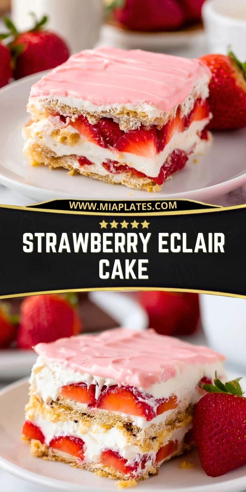 Strawberry Eclair Cake (2)
